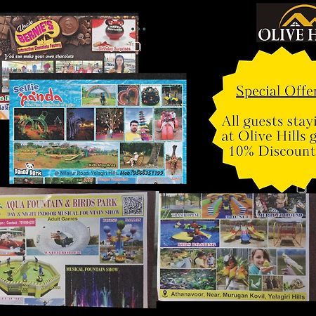 Olive Hills Yelagiri - Families Only - Full Duplex House - Yelagiri Villa ภายนอก รูปภาพ
