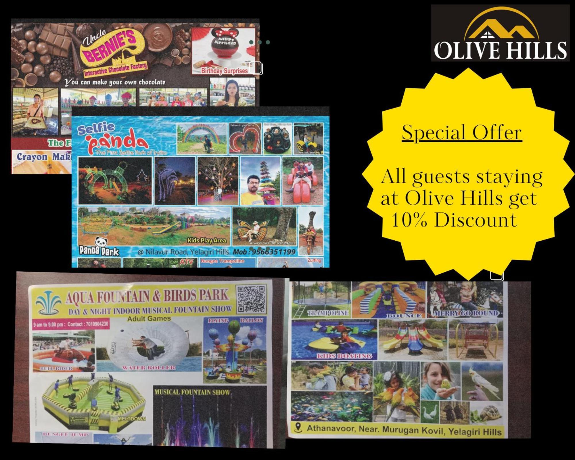 Olive Hills Yelagiri - Families Only - Full Duplex House - Yelagiri Villa ภายนอก รูปภาพ